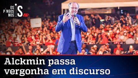 Alckmin é vaiado em evento pró-Lula no Nordeste; veja vídeo