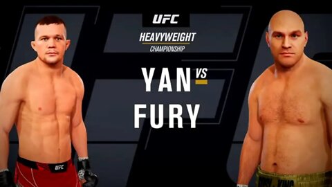 EA Sports UFC 4 Gameplay Tyson Fury vs Petr Yan