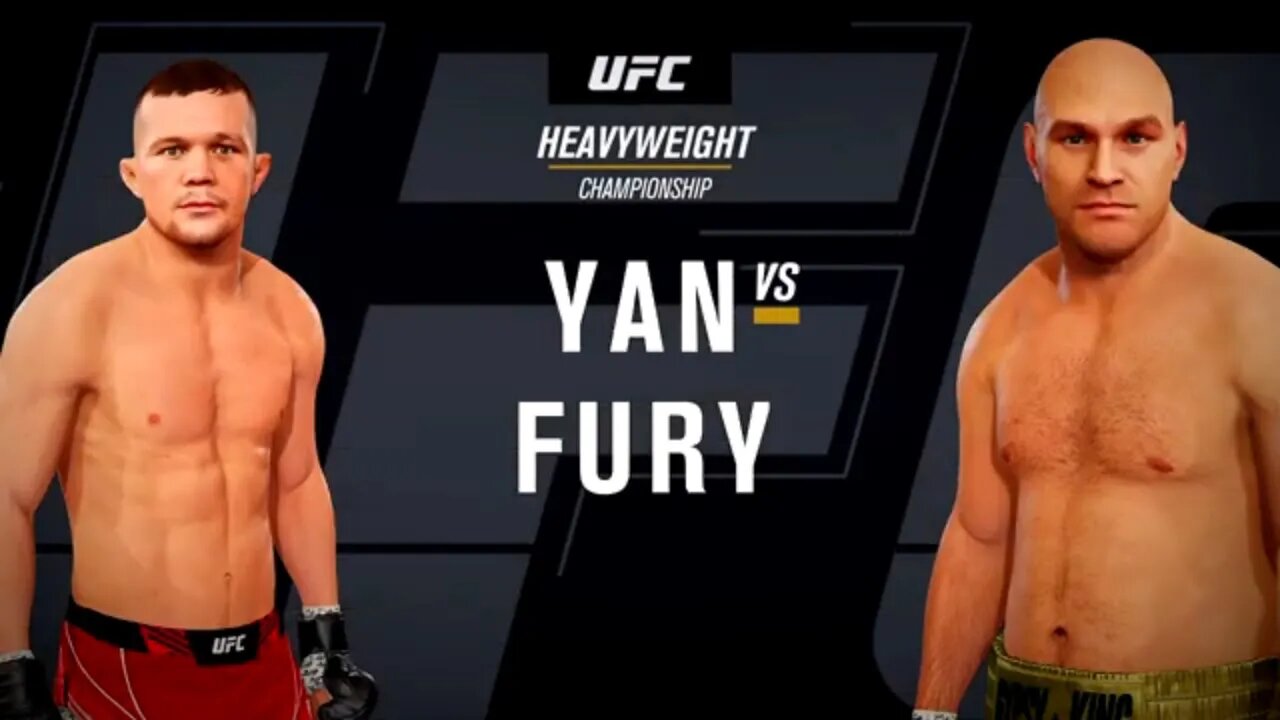 EA Sports UFC 4 Gameplay Tyson Fury vs Petr Yan