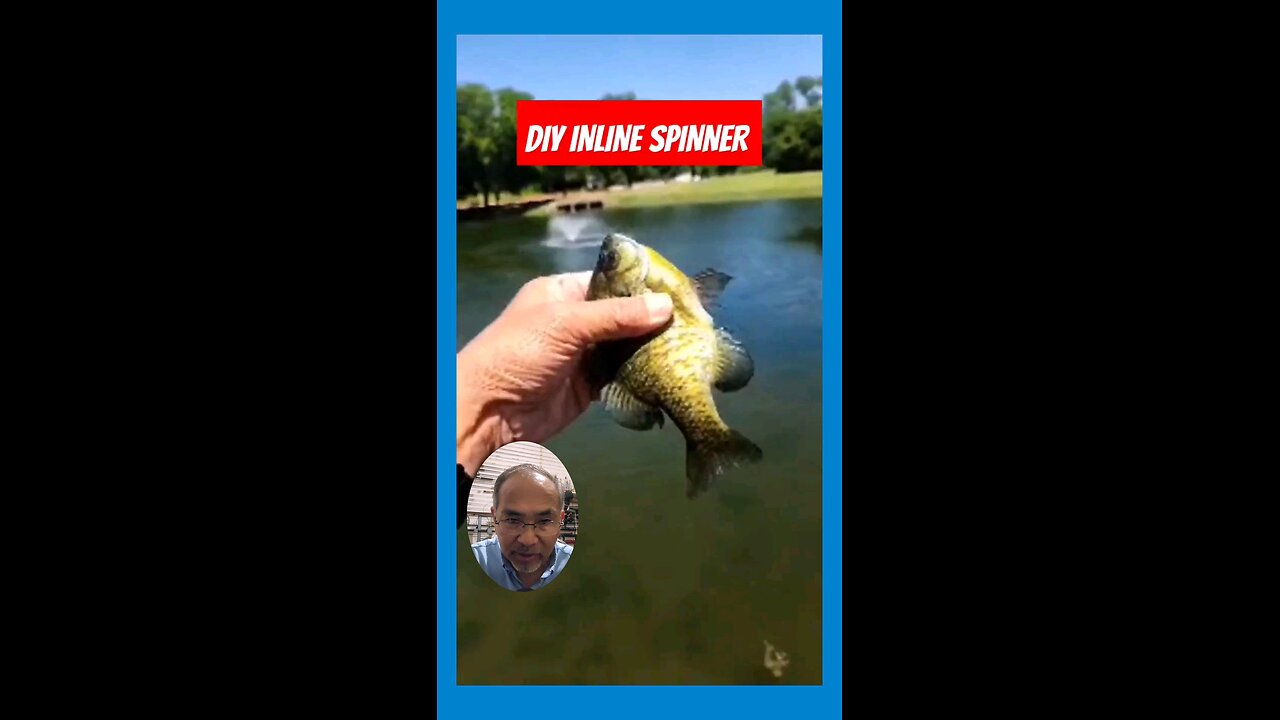 DIY Inline Spinner! #ultralightfishing ##baitfinesse #fishing