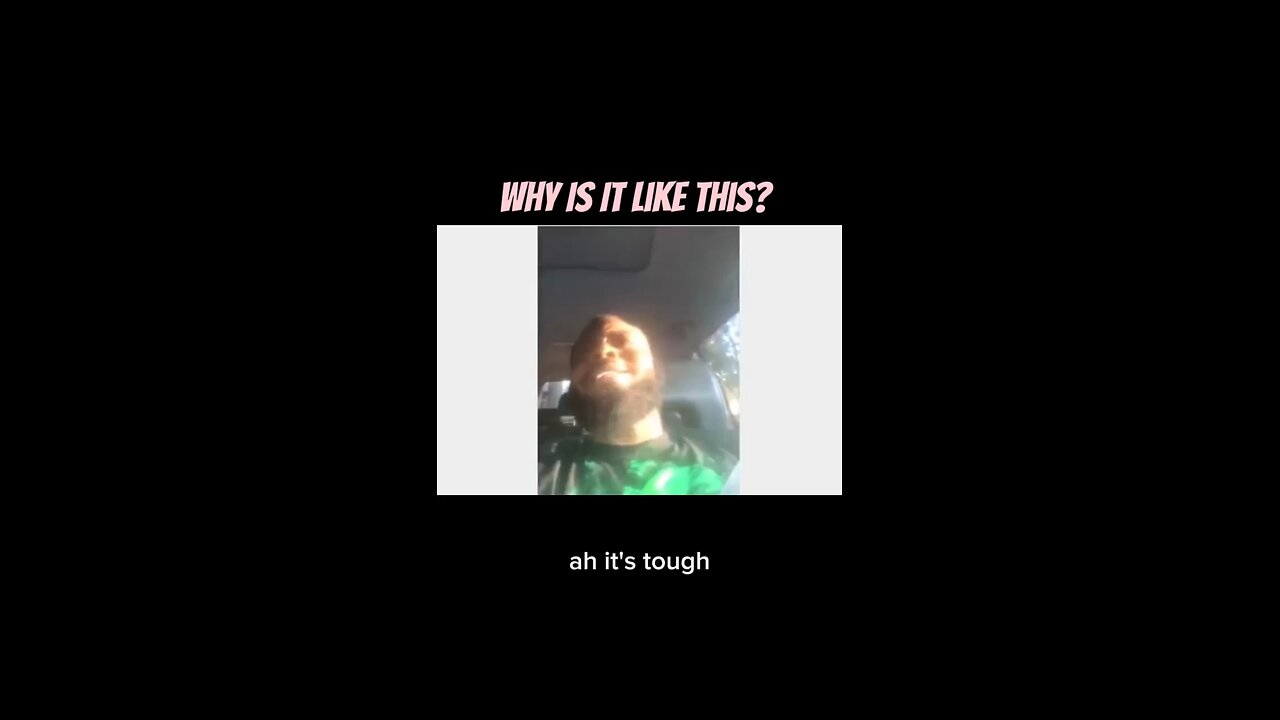 Why Is It Like This? #dayodman #motivation #eeyayyahh #motivationalspeaker #positivity