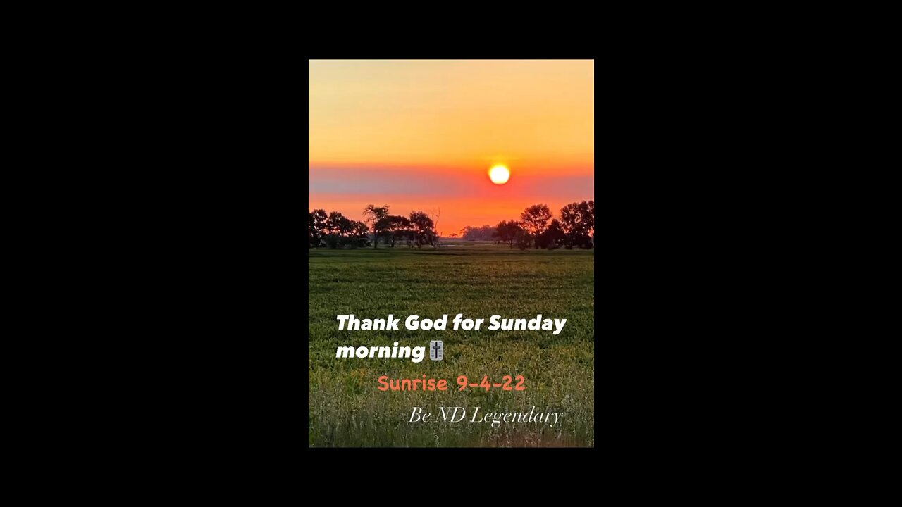 Thank God for Sunday morning🎚
