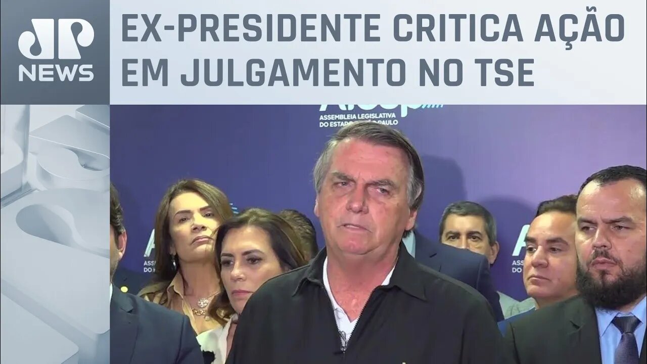 Bolsonaro diz “que não é justo dizer que ele atacou a democracia”