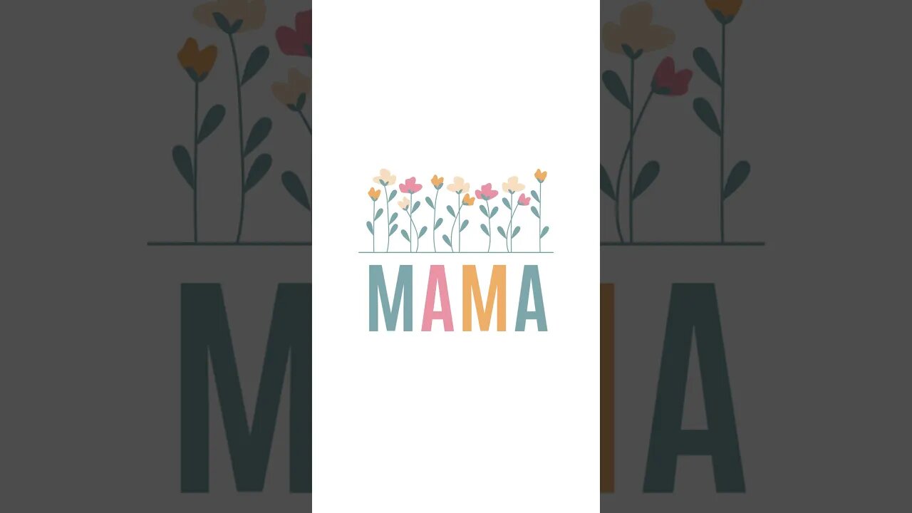 Happy Mother's Day May 14 2023 | Pink Watercolor Vector illustration brushes digital art draw sketch
