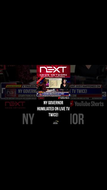 NY Governor HUMILIATED on Live TV Twice! #shorts