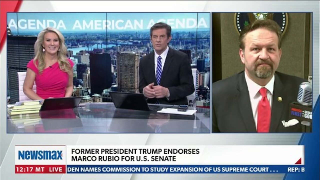 Former President Trump Endorses Marco Rubio for U.S. Senate