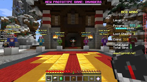 Hypixel Bedwars! #1