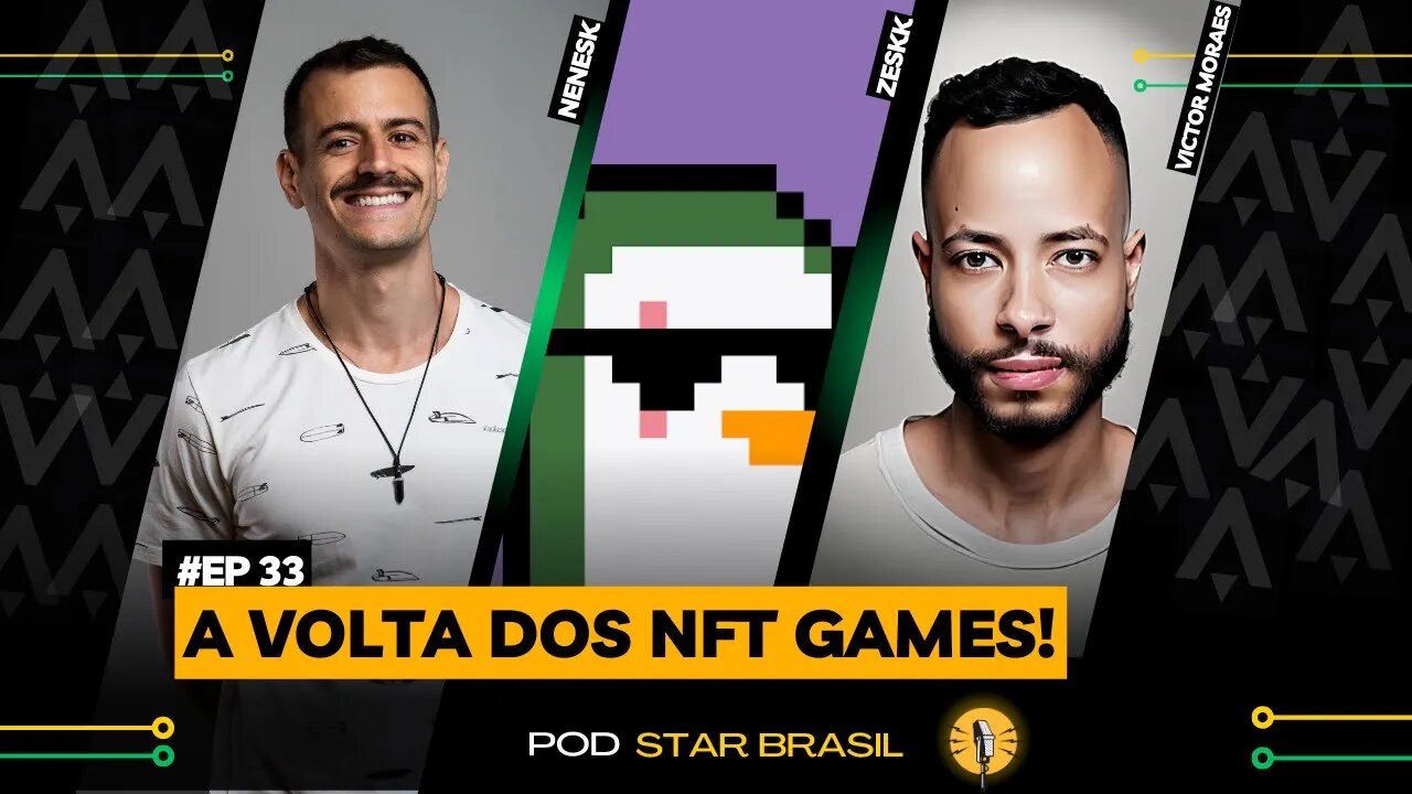 STAR ATLAS E A NOVA ERA DOS NFT GAMES! | NENESK & ZESKK PODSTARBRASIL #34