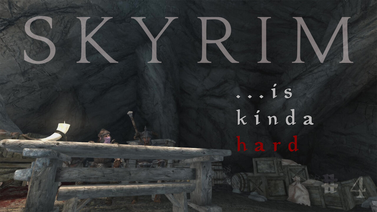 Skyrim...is Kinda Hard! Episode 4 - Fighting Chance (Legendary Difficulty Modded Playthrough)