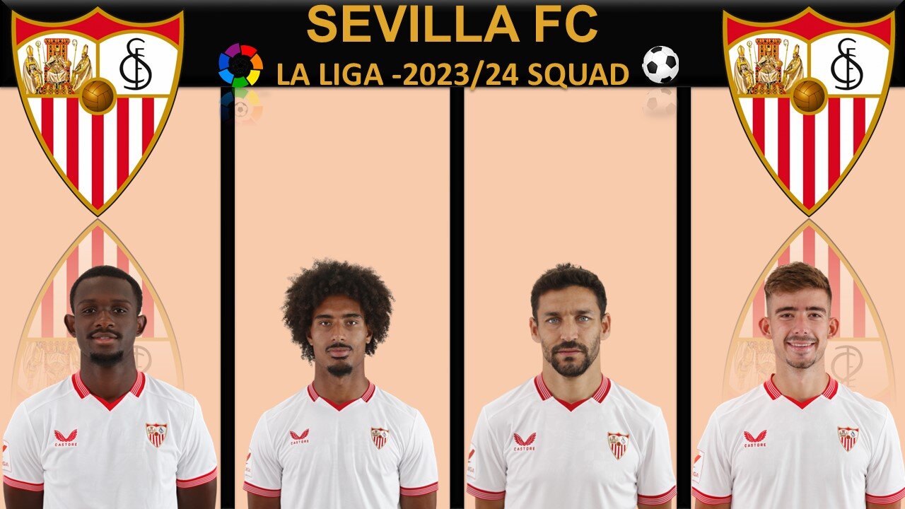 SEVILLA FC 2023/24 - SQUAD || LA LIGA || MUST WATCH FULL VIDEO || DO LIKE,SHARE & SUBSCRIBE ||#fc