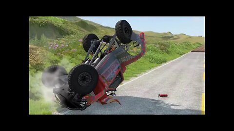 BeamNG wooden tubercles horror what's wrong with the cars