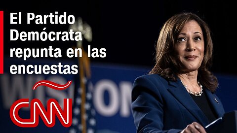 Repunte demócrata de la mano de Kamala Harris