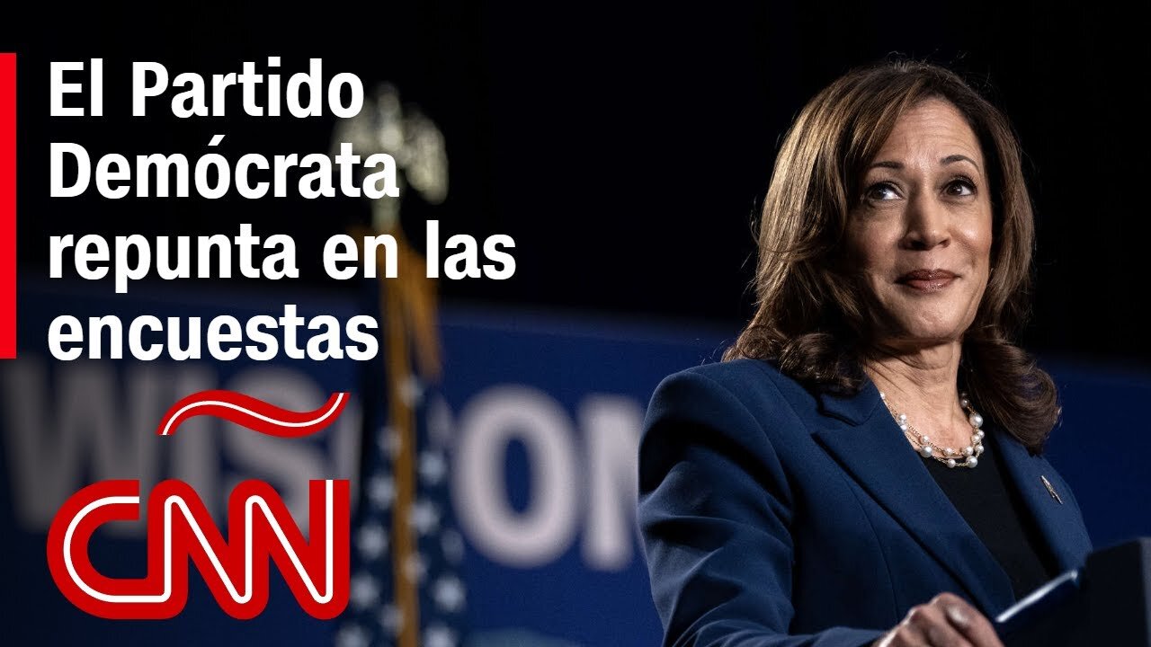 Repunte demócrata de la mano de Kamala Harris