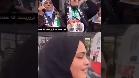 Pallywood in action: Two videos, the same women.