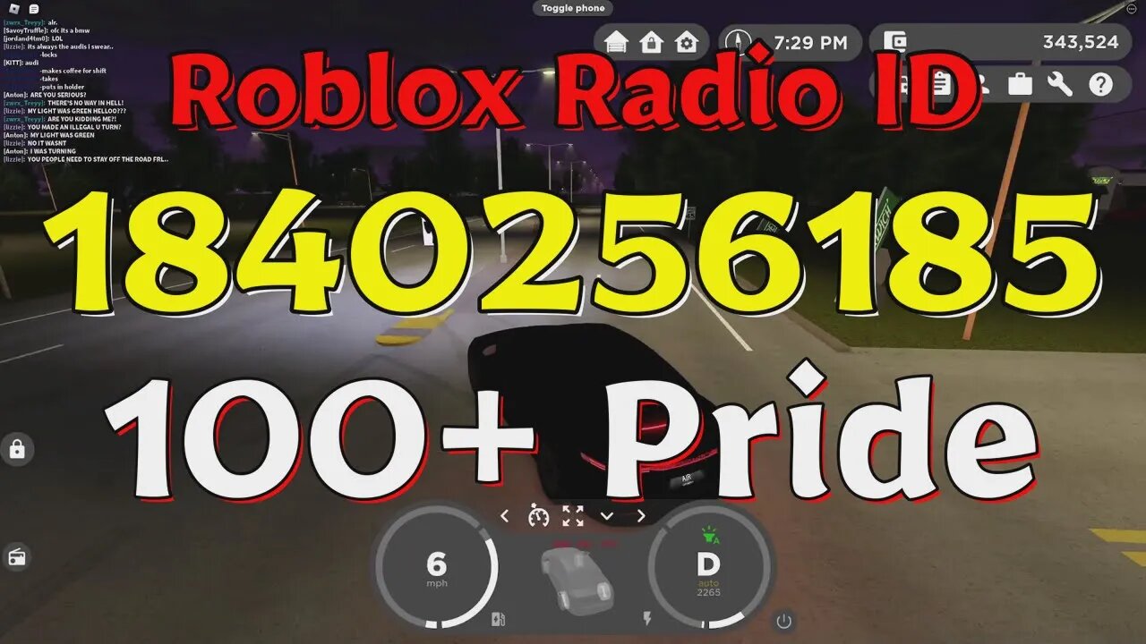 Pride Roblox Radio Codes/IDs