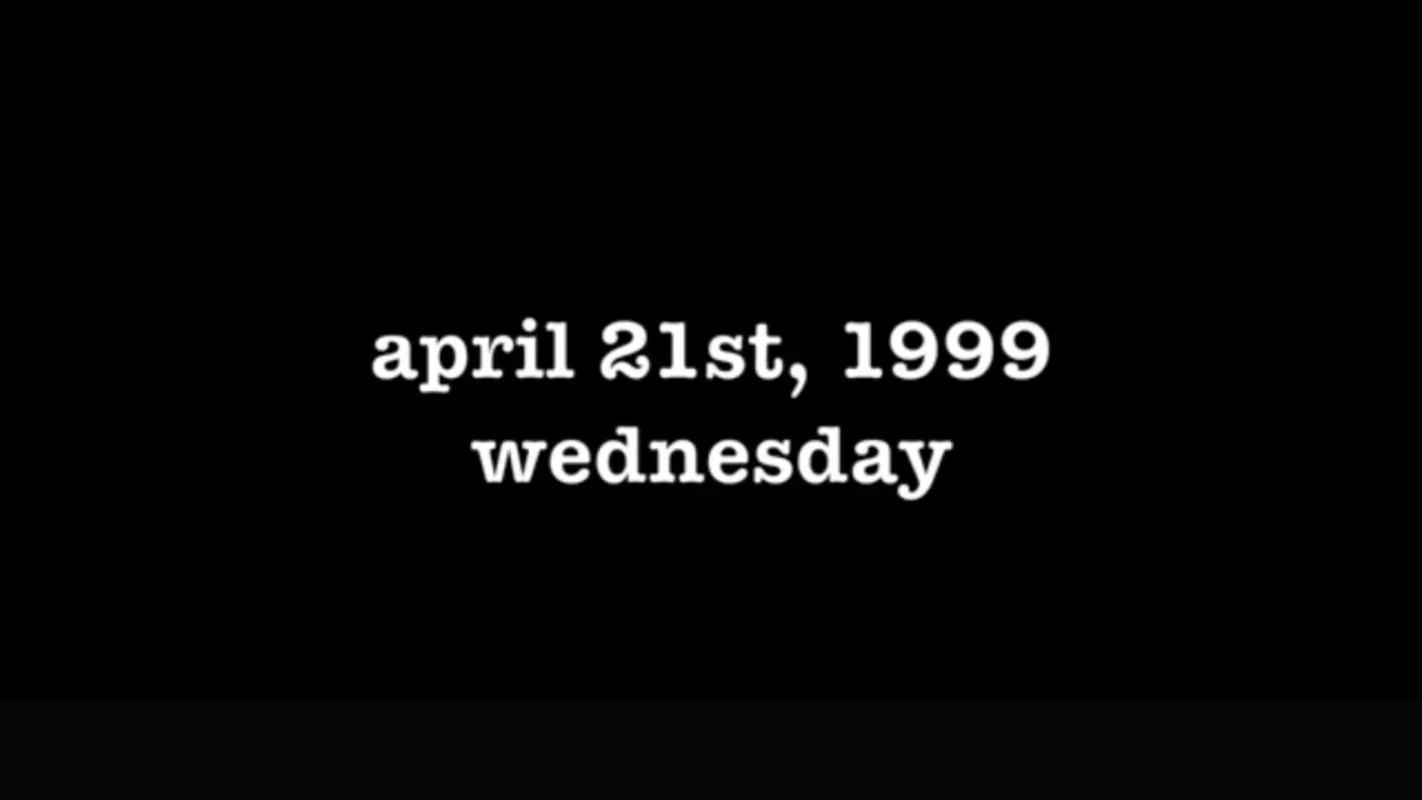 YEAR 17 [0002] APRIL 21ST, 1999 - WEDNESDAY [#thetuesdayjournals #thebac #thepoetbac]