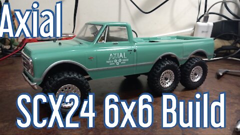 Axial SCX24 C10 6x6 Recovery Rig Build