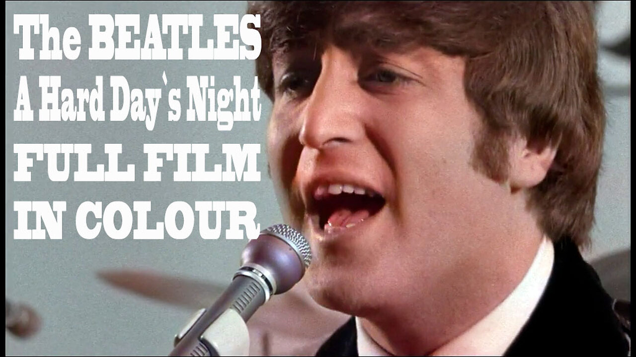 THE BEATLES - A HARD DAY`S NIGHT - 1964 IN COLOUR