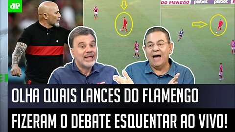 ESQUENTOU! "ISSO É UM ABSURDO! É IRRESPONSÁVEL! O Flamengo do Sampaoli..." OLHA esse BAITA DEBATE!