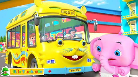 Wheels on The Bus + More Nursery Rhymes & Cartoon Videos by Little Treehouse