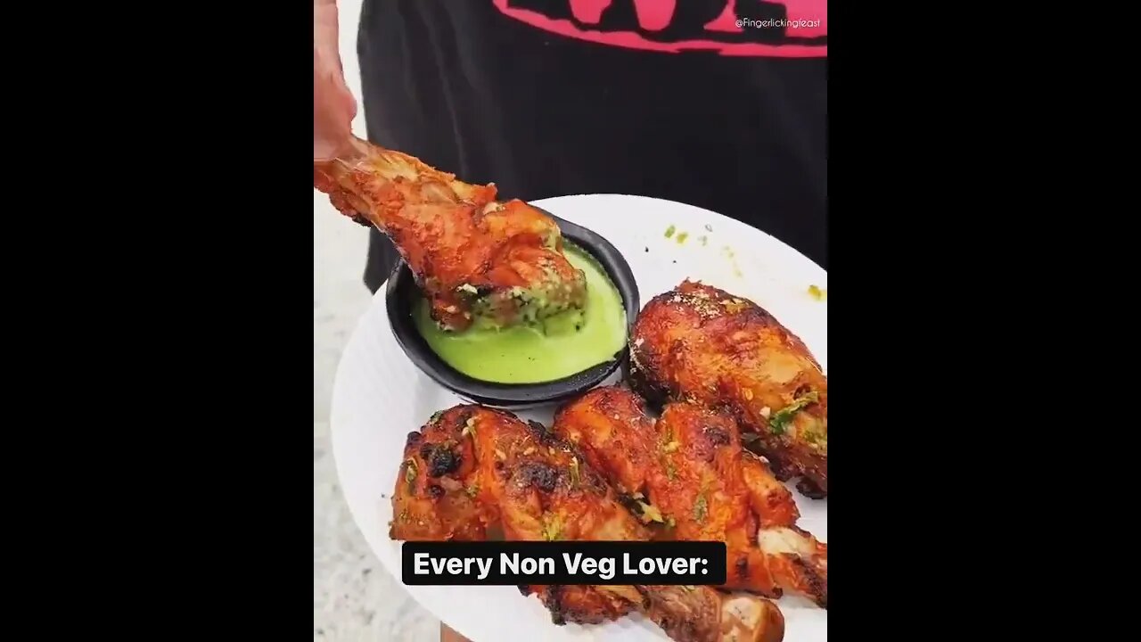🌶Bomb looking tandoori chicken legs | @fingerlickingfeast 🍗🐔 #shorts