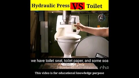 Hydrolic pressure VS toilet 🚽