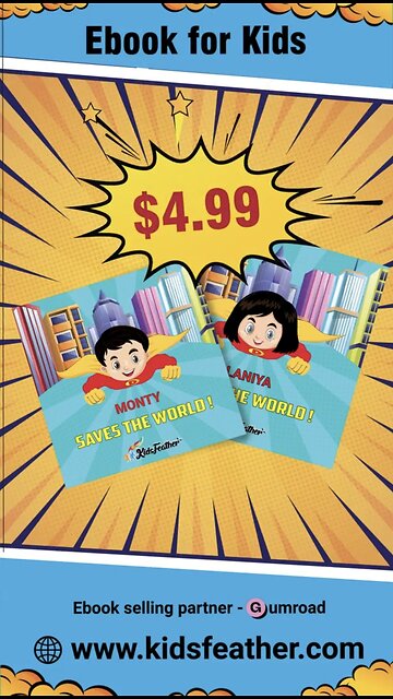 Inspirational kids ebook - Comic Book adventures