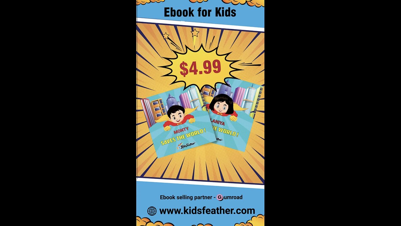 Inspirational kids ebook - Comic Book adventures