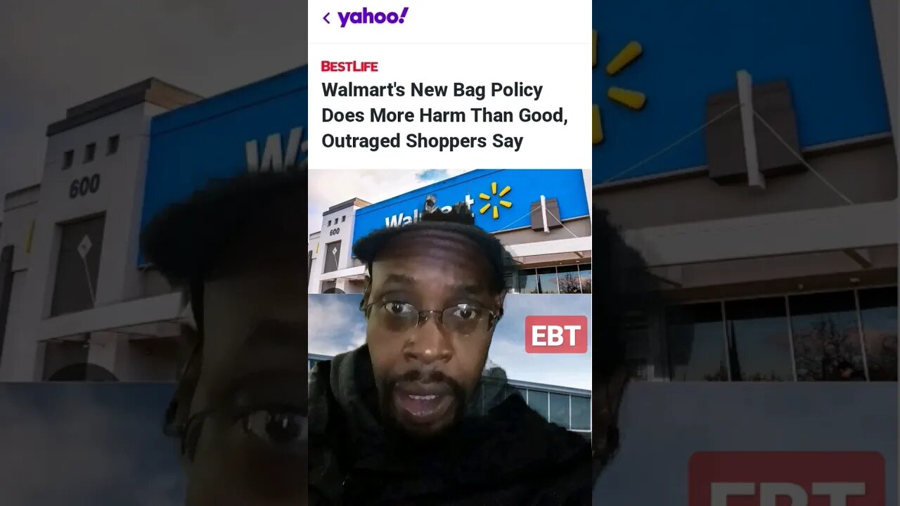 #Walmart is making you pay for bags #midlifemike #10minutesdaily