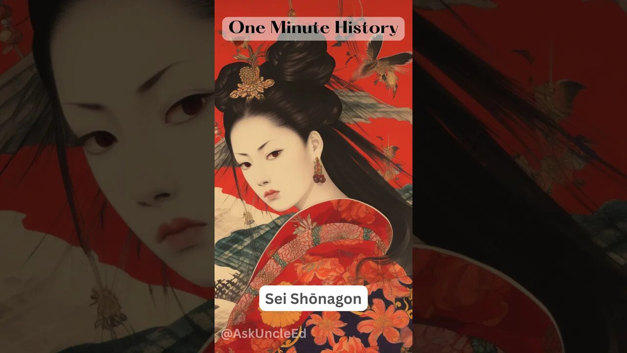 One Minute History - Sei Shōnagon