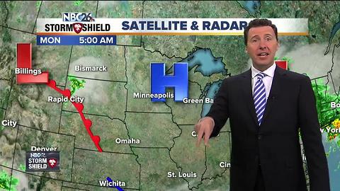 Michael Fish's NBC26 weather forecast