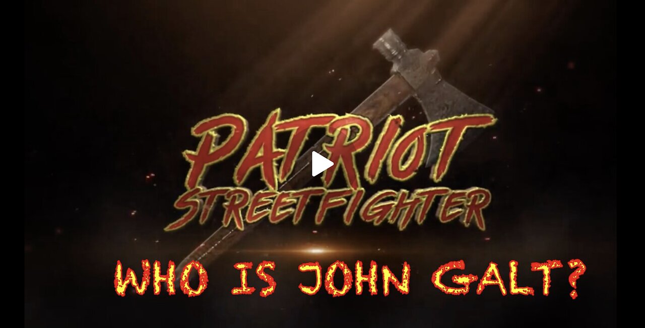 PATRIOT STREET FIGHTER REVEALS THE INSPIRATION BEHIND THE BATTLE TO SAVE HUMANITY. JGANON, SGANON