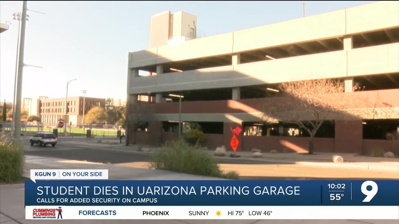 UArizona student found shot in parking garage near Cherry Avenue