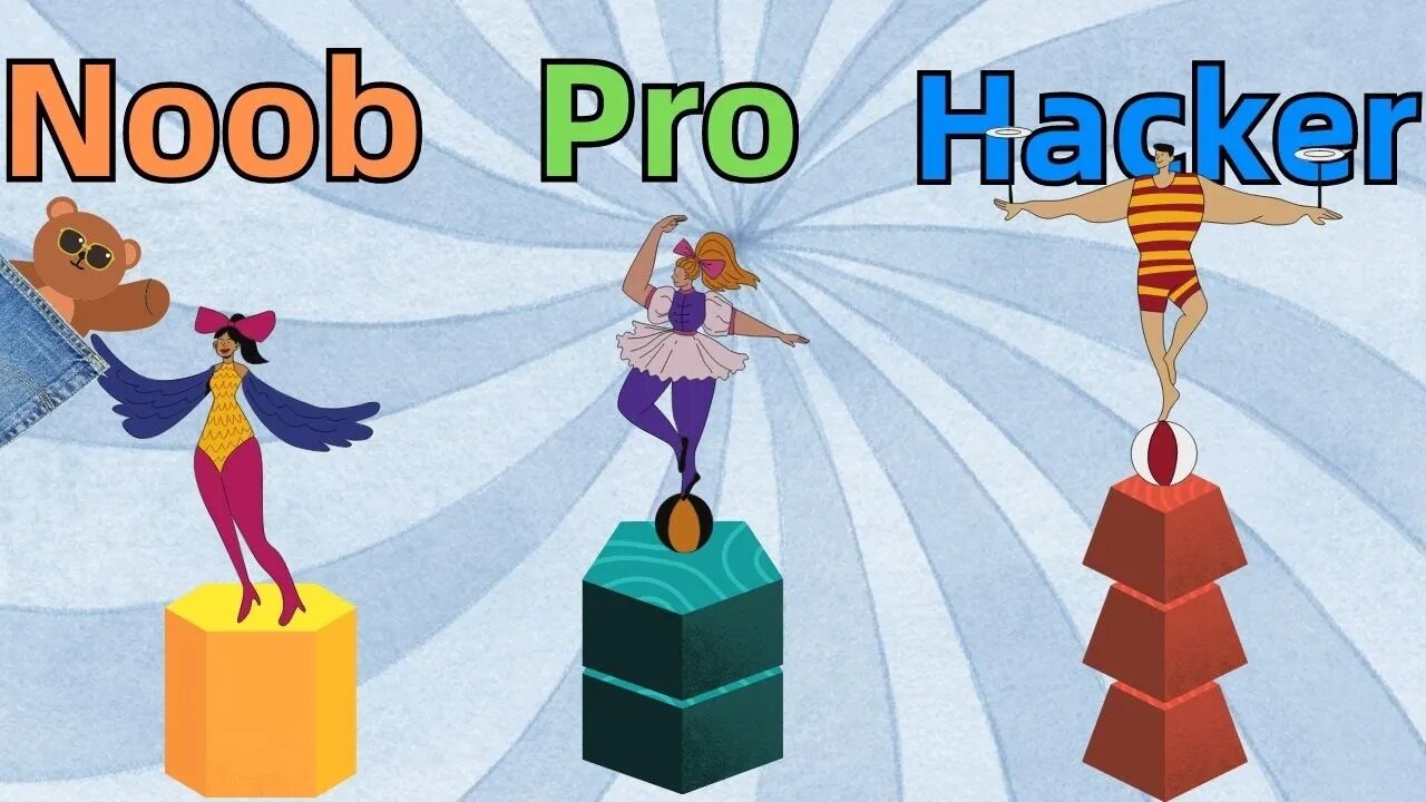 NOOB vs PRO vs HACKER - Stack Jump | @PocketBear470