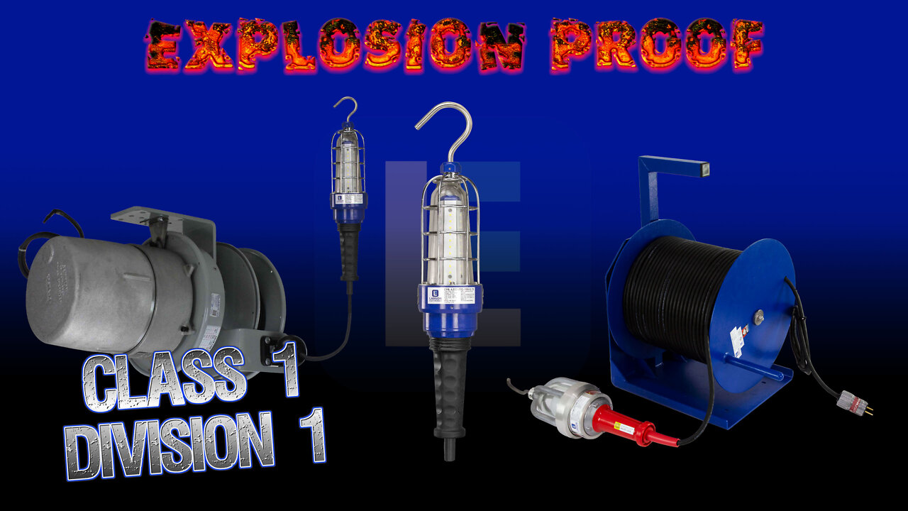 Explosion Proof Hand Lamps IN Stock and Customizable