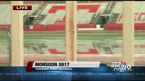 tucson high field flooded