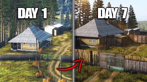 Building My Cozy Compound Base In DayZ!