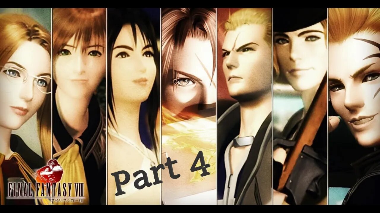 Final Fantasy Friday! ff8 part 4 - a little Triple Triad & Diabolos