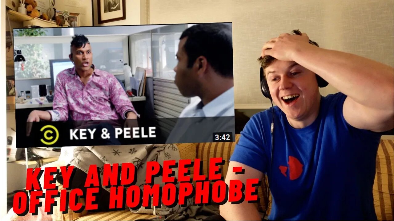 FIRST TIME WATCHING | KEY AND PEELE - OFFICE HOMOPHOBE!!((IRISH REACTION!!))