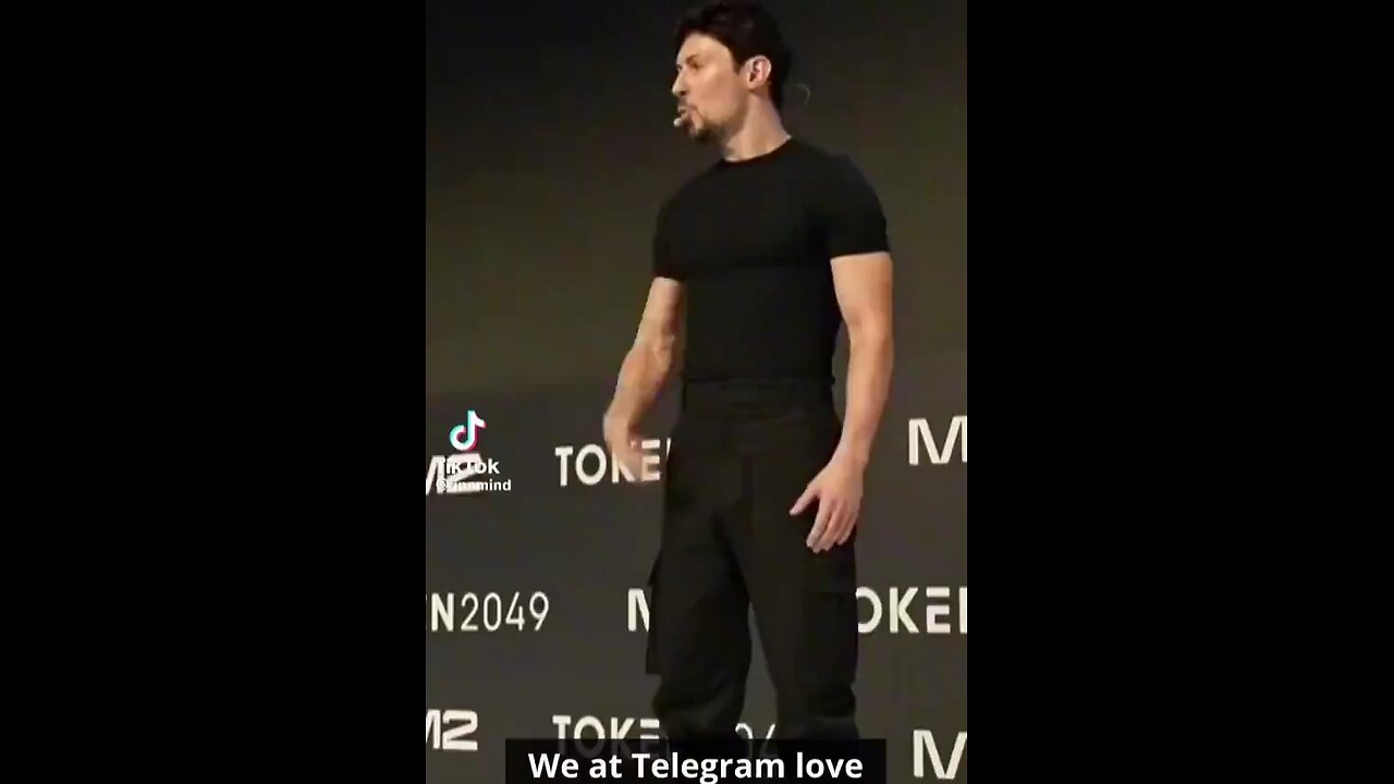 🇦🇪🇫🇷 Here's Telegram founder Pavel Durov speaking in Dubai before his arrest.