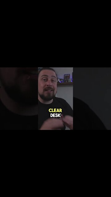 🖥️Autism Focus Tidy Desk #autism #aspergers #actuallyautistic #asd #neurodiversity