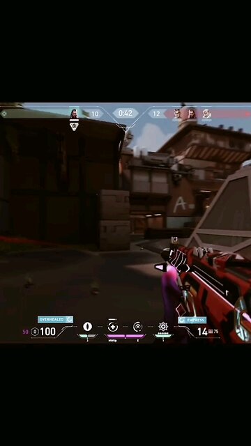 Write me a description of your battle in Valorant