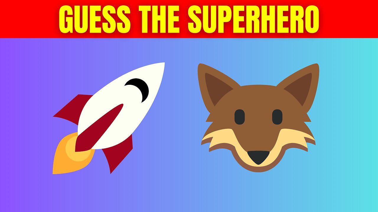 Can You Guess The SUPERHERO By Emojis? | Emoji Challenge 🦸‍♂🤩