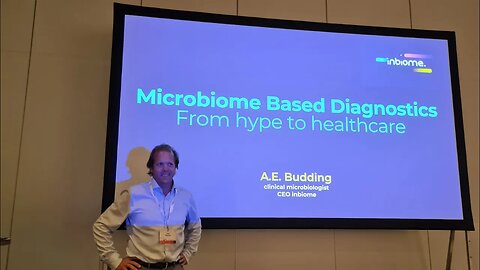 Microbiome Based Diagnostics talk DUTCH LIFESCIENCES CONFERENCE 2022 MICROBIOME SESSION