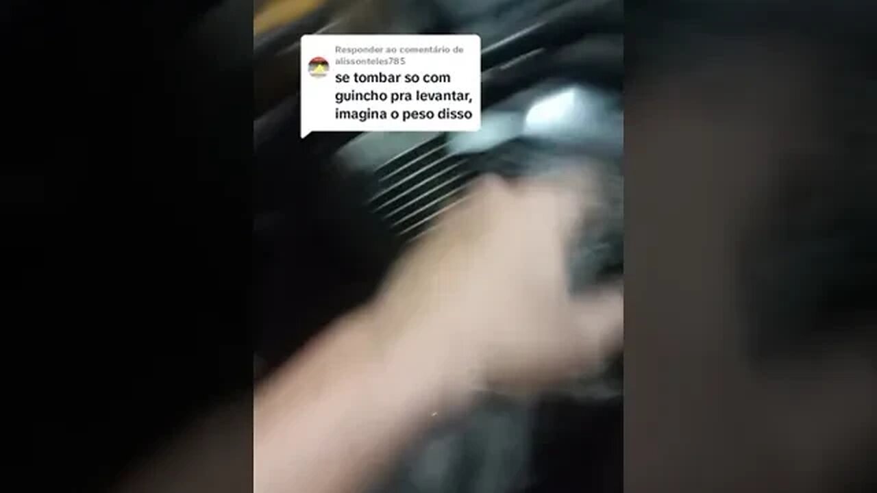 Moto a Diesel : Se Tombar só com o Guincho pra levantar ??