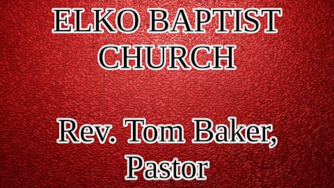SUNDAY WORSHIP 2/7/2021