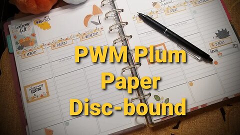 Plan With Me Plum Paper Planner - feat. OhelloRobin (October 9- 15, 2023)