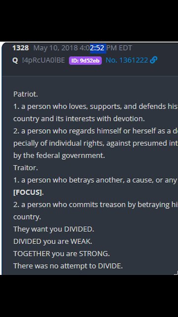 Trump on Truth. Hitting a Delta for TODAY and signed by Q+, also hitting the SKY EVENT(