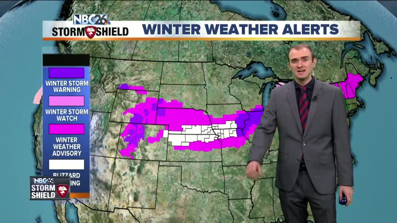 Gino Recchia NBC26 Storm Shield Weather Forecast