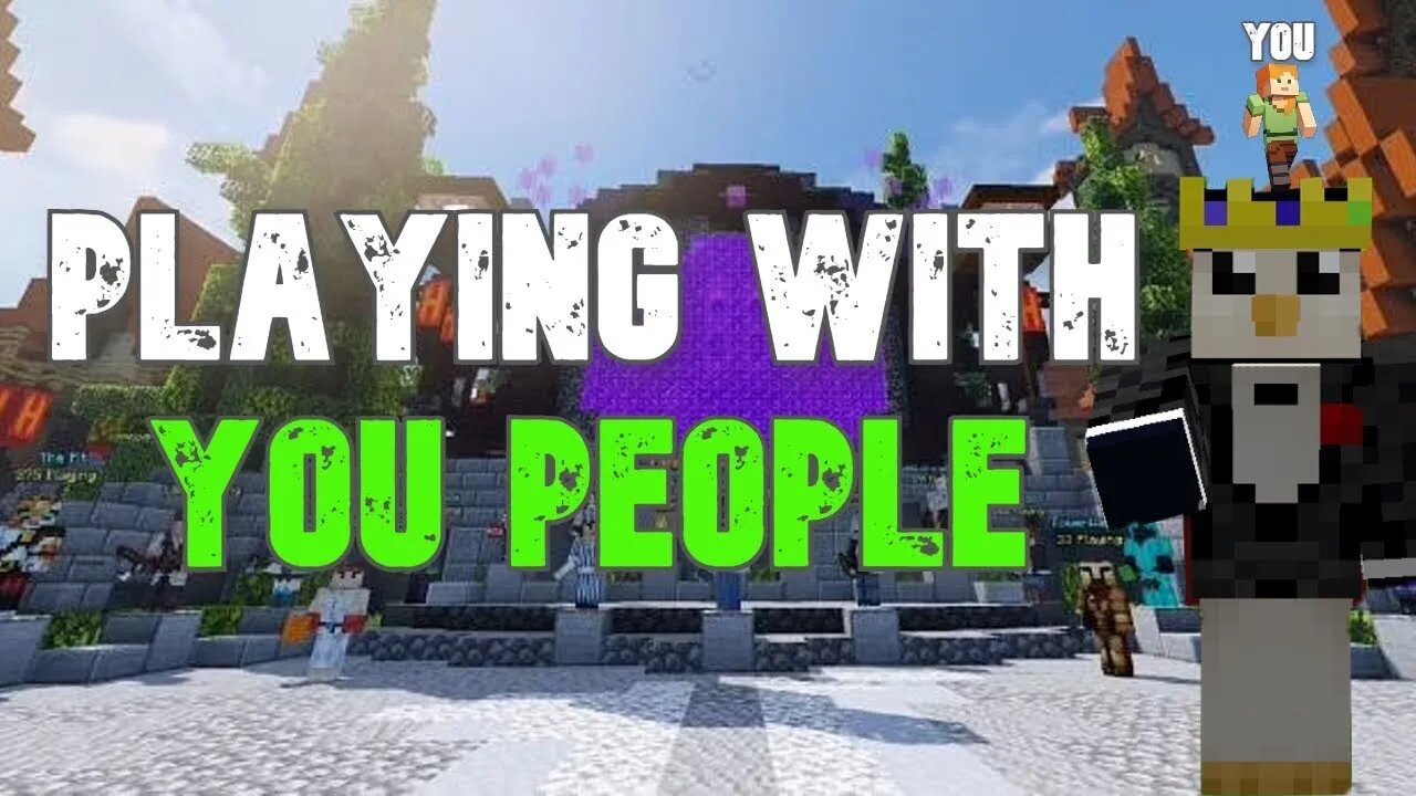 HUGE GAMING ON MINECRAFT SERVERS WITH YOU❗❗❗